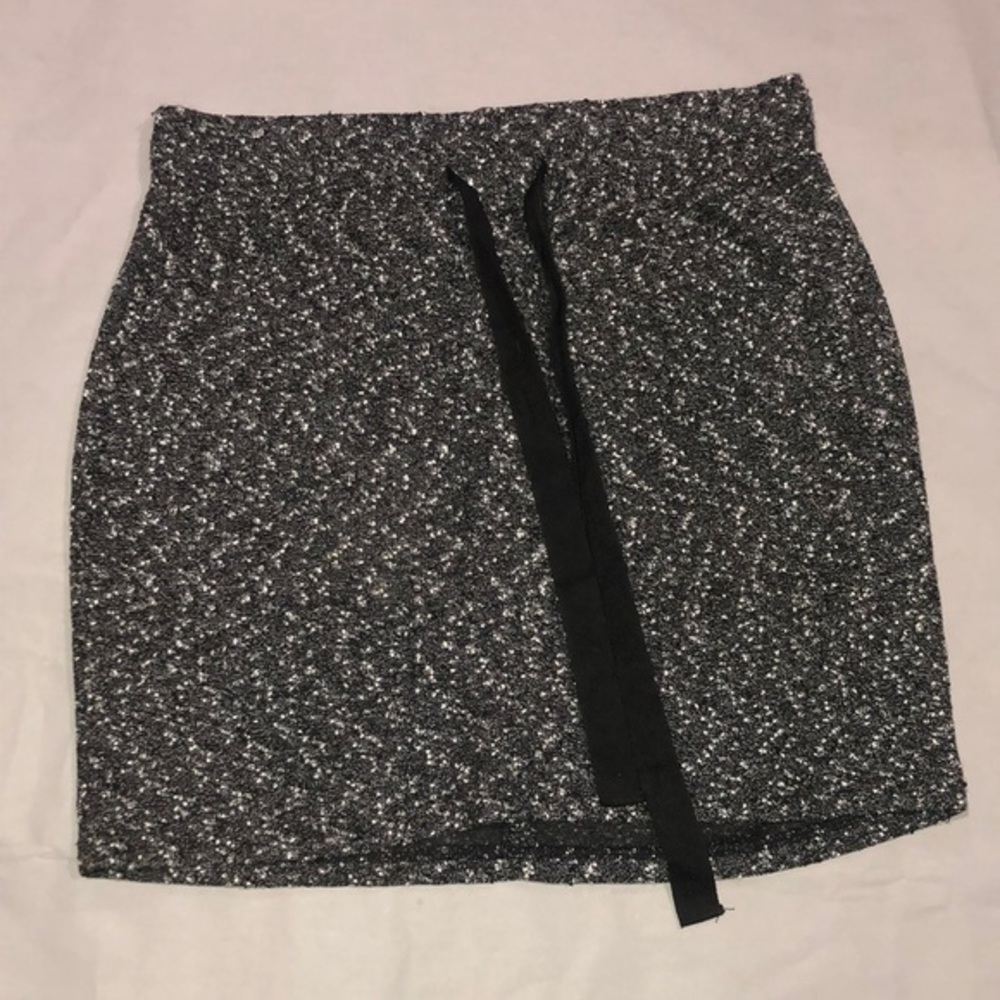 Torrid gray short knit skirt